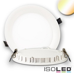 LED downlight ultraflat, dynamic white, IP42,  21cm, 24W ColorSwitch 2600|3100|4000K 1950lm 110, CRI >90, dimmable