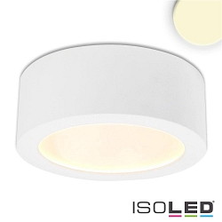 LED surface mount luminaire LUNA, IP20, indirect lightbeam, not dimmable, white, 12W 2700K 600lm 120