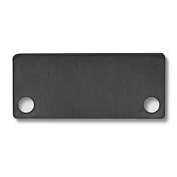 Endkappe SURF24 / DIVE24 FLAT, sort