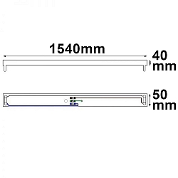 Fastholdelsesclip, hvid