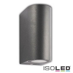 Outdoor wall luminaire SIARA Up&Down, IP54, 2x GU10, excl. lamps, anthracite