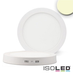 LED ceiling luminaire, IP20, round,  30cm, 24W 3000K 1850lm, dimmable, white