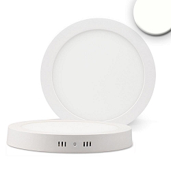 LED ceiling luminaire, IP20, round, Ø 30cm, 24W 4000K 1850lm, dimmable, white