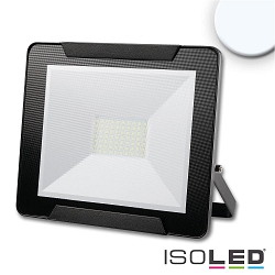 LED floodlight 50W, cool white, black, IP65, rotatable and swivelling
