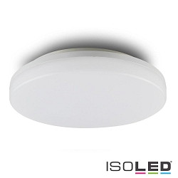 Outdoor LED ceiling / wall luminaire IP54, 24W, ColorSwitch 3000K|4000K, 2700lm 120, white, with HF motion sensor