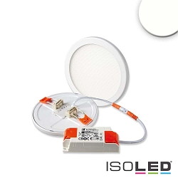 LED downlight Flex 8W, IP52, UGR<19, suitable for offices, DA 5-10cm, not dimmable, white