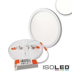 LED downlight Flex 15W, IP52, UGR<19, suitable for offices, DA 5-16cm, not dimmable, white, 15W 4000K 1300lm 120