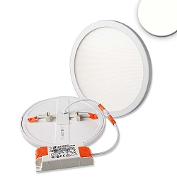 Downlight Flex IP52, satin, hvid 