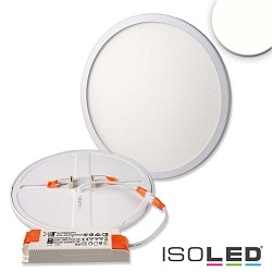 LED downlight Flex 23W, IP52, UGR<19, suitable for offices, DA 5-21cm, not dimmable, white, 23W 4000K 2200lm 120