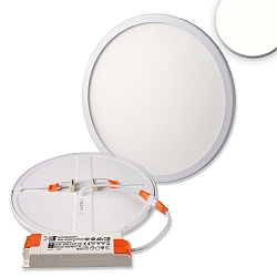 Downlight Flex IP52, satin, hvid 