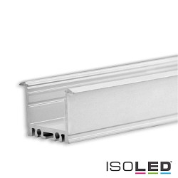 Recessed LED profile IL-ALU20, anodized aluminium, 200cm