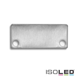 Accessory for surface mount profile IL-ALU20 - endcap, anodized aluminium