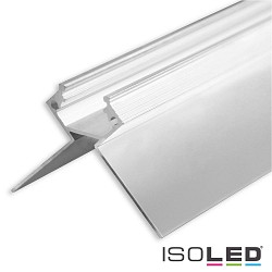 LED drywall profile, outside corner, anodized aluminium, 200cm