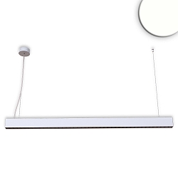 Pendellampe Raster Up+Down up / down, til VDU-arbejdsstation IP40, sort mat, s�lvgr� d�mpbar