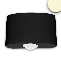 V�glampe up / down IP54, sort 