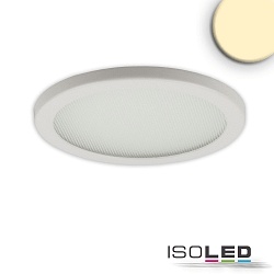 LED downlight Flex 8W, IP52, UGR<19, suitable for offices, ultraflat, DA 5-10cm, dimmable, white, 8W 3000K 550lm 120