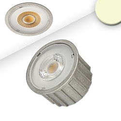 Indbygningslampe d�mpbar IP20, klar, s�lvgr� d�mpbar 5W 400lm 3000K 38� 38� CRI >95