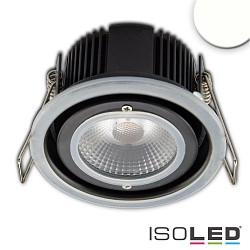 Recessed outdoor LED spot Sys-68, IP65, fixed optics, CRi >95, push-/ DALI-dimmable, 10W 4000K 875lm 60