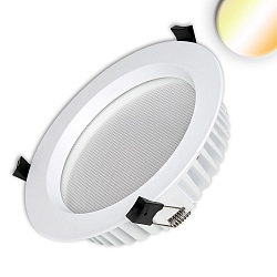Downlight d�mpbar IP20, hvid d�mpbar