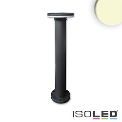 LED pathlight BOLLARD-3, round, IP54, height 60cm /  18cm, 7W 3000K 300lm, aluminium, sand black