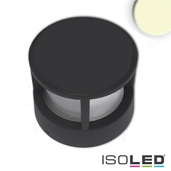 LED Bollard pole light-5, IP54, 6W 3000K 280lm, aluminium, sand black, height 10.5cm