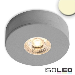 LED under cabinet or recessed light MiniAMP, 3W, 24V DC, rotatable, dimmable, 3W 3000K 240lm 60, brushed alu