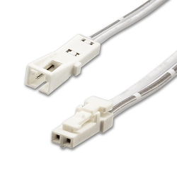 Forl�ngerkabel MiniAMP 2-polet, hvid