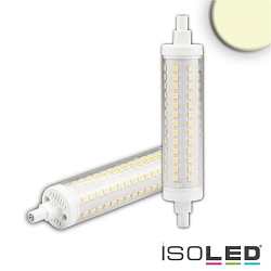 R7s LED stick SLIM, length 11.8cm, IP20, 10W 3000K 740lm 360, dimmable, white
