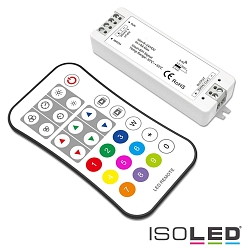 LED FUNK SPI-Controller for 8 - 1024 Pixel incl. RF remote, 5-24V DC, 8A, 3-channel
