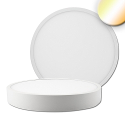 Loftlampe PRO 300MM rund, til VDU-arbejdsstation, CCT Switch IP20, hvid dæmpbar