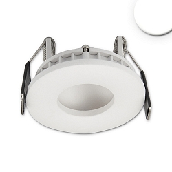 Indbygningslampe LUNA MiniAMP IP20, hvid d�mpbar 4W 175lm 2700K 120� 120� CRI >80
