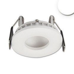 Indbygningslampe LUNA MiniAMP IP20, hvid d�mpbar 4W 200lm 4000K 120� 120� CRI >80