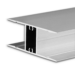 monteringsprofil HIDE DOUBLE up / down, aluminium