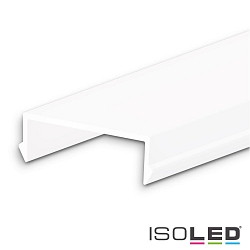 Accessory for profile HIDE SINGLE / DOUBLE / TRIANGLE / ASYNC / ANGLE / BOTTOM - cover COVER50, opal / satined, 200cm