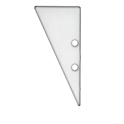 Endkappe HIDE TRIANGLE, hvid