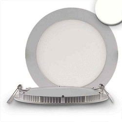 Downlight flad, d�mpbar IP42, s�lv d�mpbar