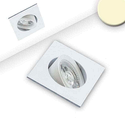 Indbygningslampe Slim68 IP40, d�mpbar 9W 850lm 3000K 45� 45� CRI 92