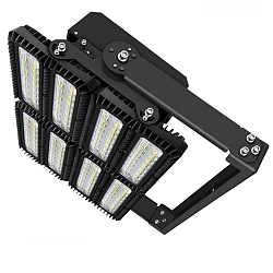 Projekt�rlys FLOOD 900W asymmetrisk, justerbar IP66, sort d�mpbar