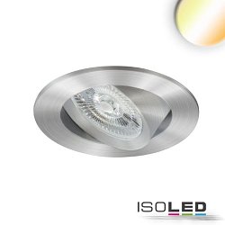 recessed luminaire Sunset Slim68 IP40, dimmable 9W 700lm 1800-2800K 45 45 CRI 93