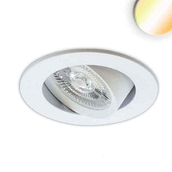 Indbygningslampe Sunset Slim68 IP40, d�mpbar 9W 700lm 1800-2800K 45� 45� CRI 93