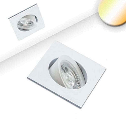 Indbygningslampe Sunset Slim68 IP40, d�mpbar 9W 700lm 1800-2800K 45� 45� CRI 93