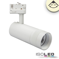 3-phase spot FOCUS ADJUST 24W swivelling, rotatable, switchable, focusable IP20