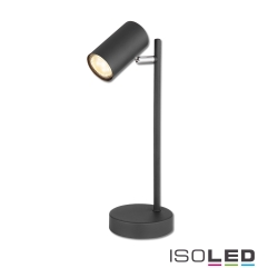 desk lamp swivelling, rotatable, with switch GU10 IP20, black 