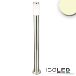 bollard lamp 1100 cylindrical, without sensor, switchable E27 IP44, stainless steel dimmable