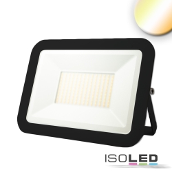 floodlight PAD 100W swivelling, CCT Switch, radio controllable, switchable IP65, black 