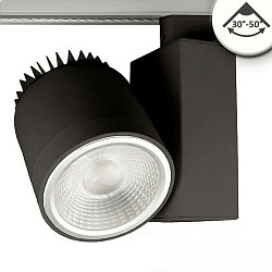3-faset spot FOCUS ADJUST 36W svingbar, drejelig, DALI styrbar, fokuserbar IP20, hvid d�mpbar