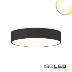 wall and ceiling luminaire DN600 round, CCT Switch IP20, black dimmable