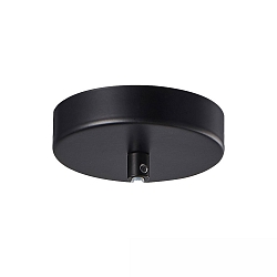 baldakin INFINITY ROUND BLACK 5 5-fold, rund, uden lampefatning, sort