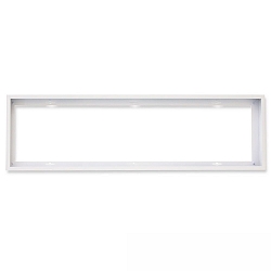 monteringsramme PANEL BACKLIGHT LINE / UGR<16 LINE 1200X300, hvid