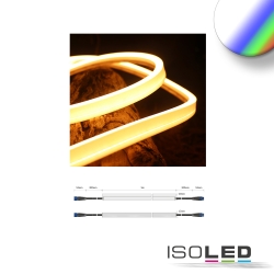 Fuldt silikoniseret LED-strip NEONPRO FLEX 1220 5-polet, RGBW hvid